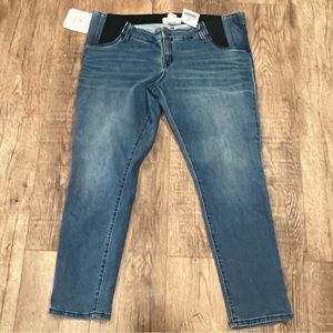ISABEL MATERNITY | skinny jeans jeggings under belly